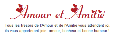 accueil amour et amitiÃ© tous les trÃ©sors de l amour et de l amitiÃ© ...