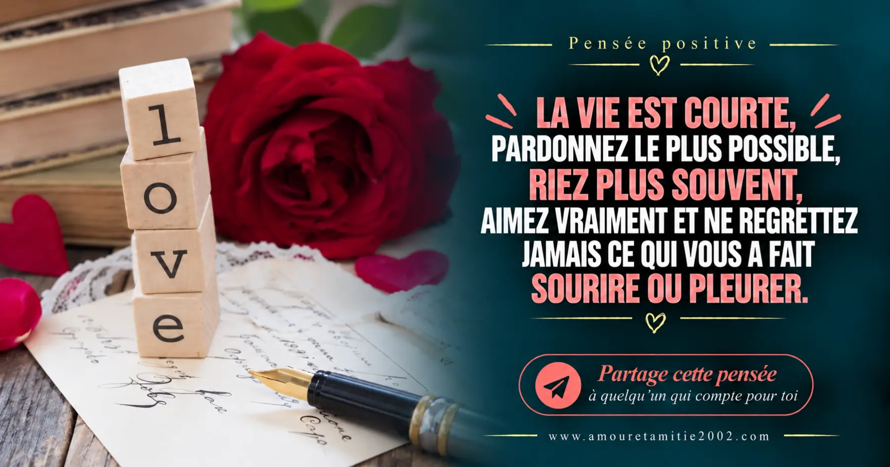 Aperçu des pensées positives